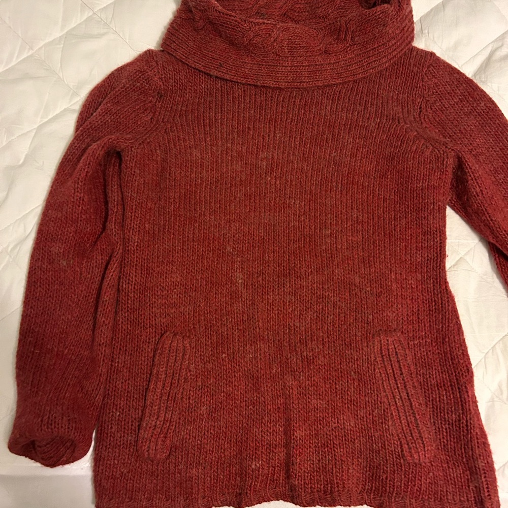Dark Red/Cinnamon colored Royal Robbins Sweater